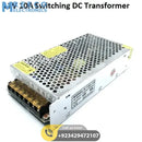 Switching Power Supply SMPS 12V 10A - Front View