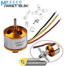 A2212 1400KV Brushless DC BLDC Motor For DIY RC Aircraft Multicopter - Front View