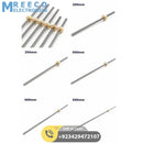 T8 300mmx8mm Screw Threaded Rod With Brass Nut - Top View