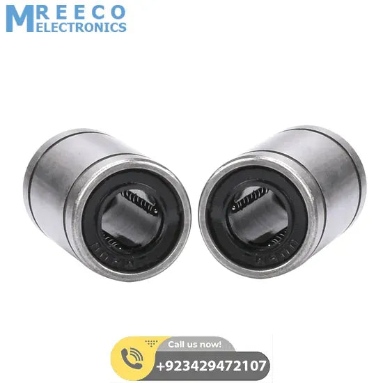 LM8UU 8mm 8x15x24mm Ball Bearing Bush Bushing For CNC And 3D Printer Pparts - Back View