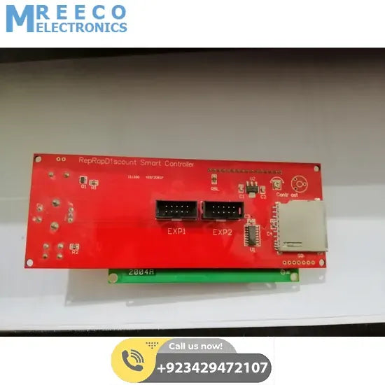 RAMPS 1.4 3D Printer 2004 LCD Controller With SD Card Slot - Top View