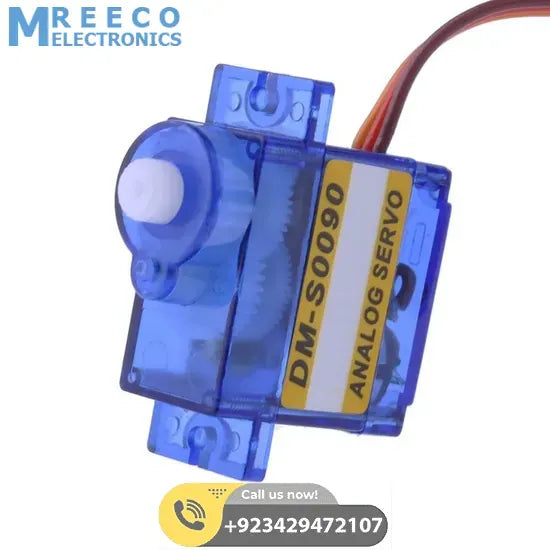 360 Degree 9g Micro Servo Motor high torque DM-S0090MD digital 9g servo motor - Back View
