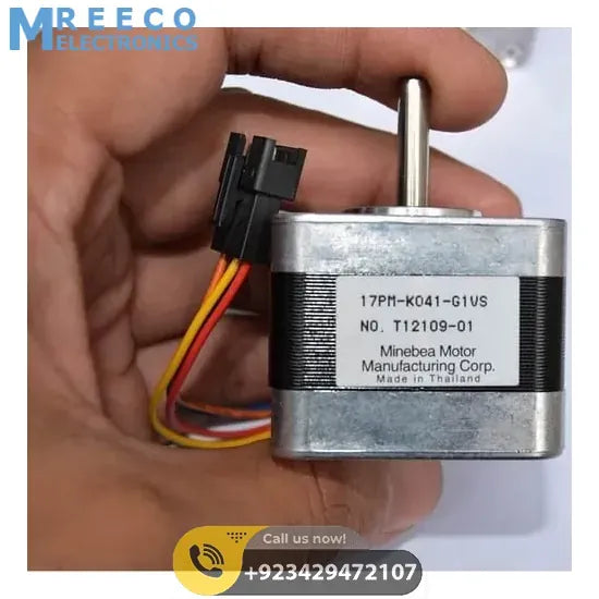 MINEBEA NEMA 17 Stepper Motor For 3D Printer &amp; CNC - Bottom View