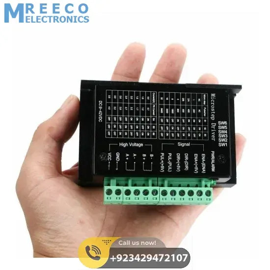 TB6600 Stepper Motor Driver in Pakistan - Front View
