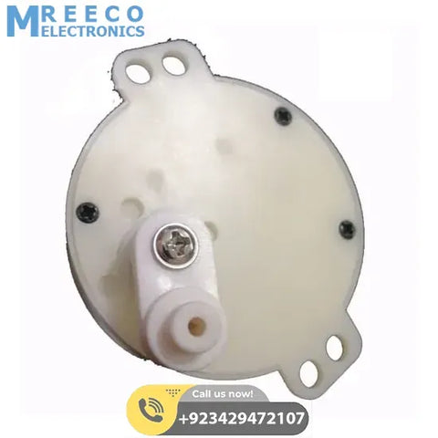 12V Low RPM Incubator Egg Turner Motor in Pakistan DC Gear Motor Dc moving motor - Front View