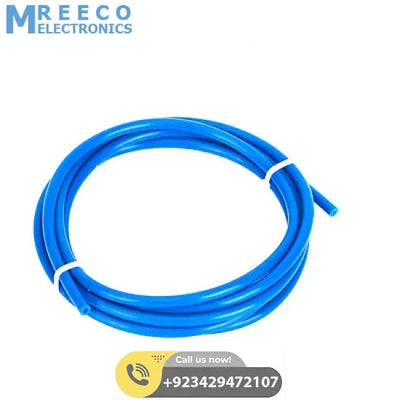 1 Pieces PTFE Teflon Tube (1 Meters) + 1 Pieces PC4-M6 Quick Fitting + 1 Pieces PC4-M10 Straight Pneumatic Fitting Push to Connect for 3D Printer 1.75mm Filament - Side View