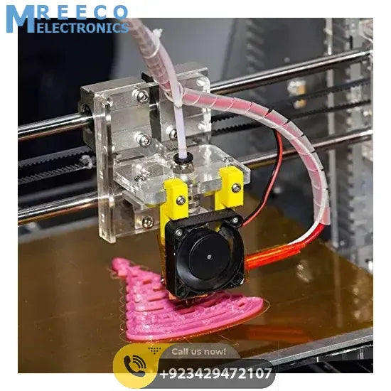 1 Pieces PTFE Teflon Tube (1 Meters) + 1 Pieces PC4-M6 Quick Fitting + 1 Pieces PC4-M10 Straight Pneumatic Fitting Push to Connect for 3D Printer 1.75mm Filament - Bottom View
