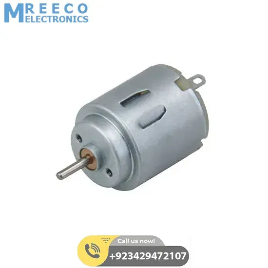 Mini DC Motor Mini Electric Motor PMMC Motor - Front View