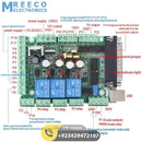 4 Axis 6 Axis CNC Breakout Board Stepper Motor Driver MACH3V2.1-L Adapter Controller - Front View