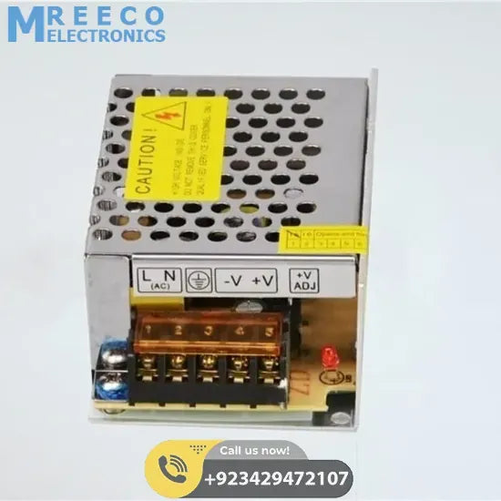 Switching Power Supply SMPS 12V 5A - Side View