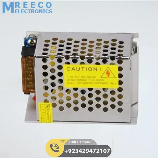 Switching Power Supply SMPS 12V 5A - Back View