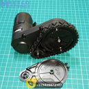 DC Gear Motor With Encoder With Wheel - Display View