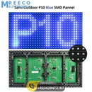 P10 Blue SMD LED Display Panel Semi Outdoor LED Module - Front View