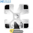 4040 Aluminium Profile Aluminium Extrusion For CNC And 3D Printer 1 Meter Color Black/Silver - Side View