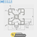 4040 Aluminium Profile Aluminium Extrusion For CNC And 3D Printer 1 Meter Color Black/Silver - Top View