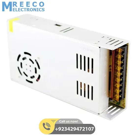 Switching Power Supply SMPS 24V 15A - Back View