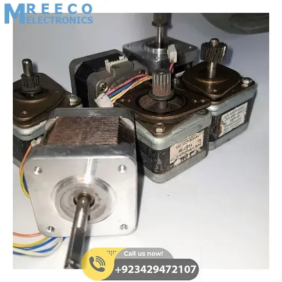 Stock Lot Used A4988 Compatible Nema 17 Stepper Motor NEMA17 - Top View