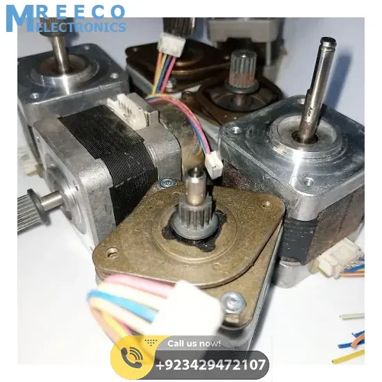Stock Lot Used A4988 Compatible Nema 17 Stepper Motor NEMA17 - Bottom View