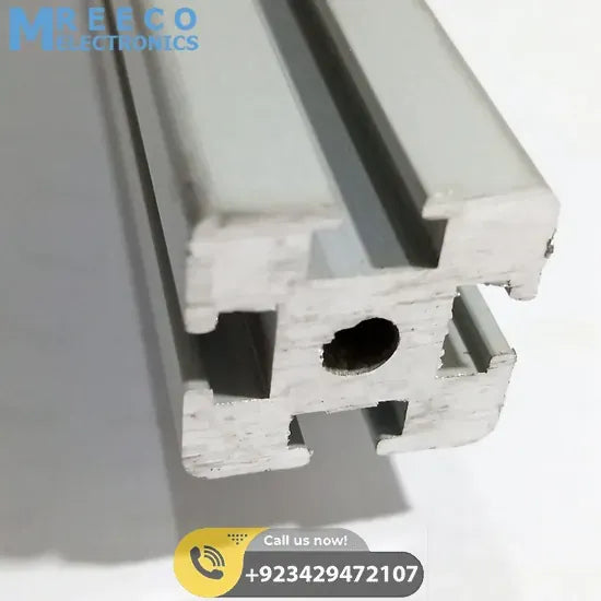 2020 Aluminum Profile Aluminium Extrusion For CNC And 3D Printer 1 Foot - Side View