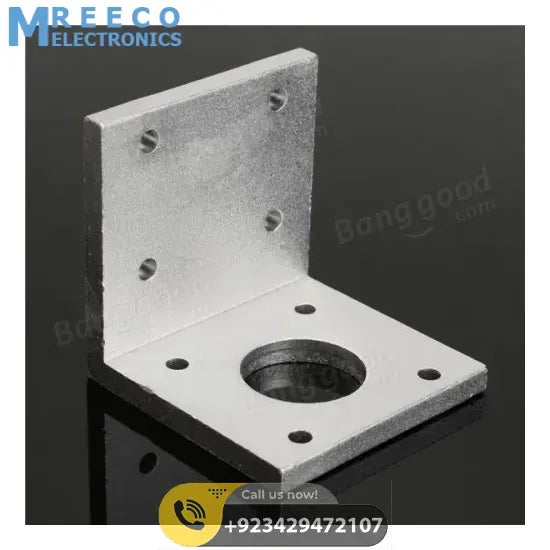 NEMA17 Stepper Motor Mounting Bracket NEMA17 Fitting - Back View