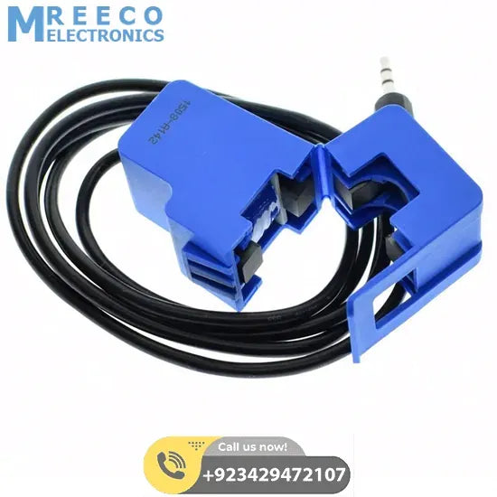 SCT-013-050 50A Non-invasive AC Current Sensor Split-Core Current Transformer for Arduino Raspberry pi - Side View