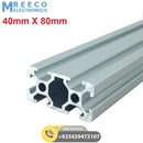 4080 Aluminium Profile Aluminium Extrusion For CNC Machines 1Feet - Front View