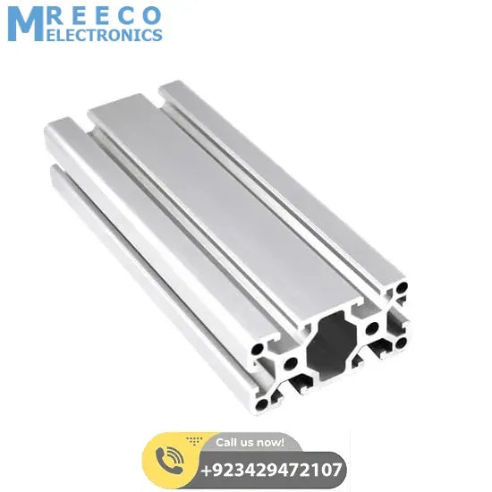 4080 Aluminium Profile Aluminium Extrusion For CNC Machines 1Feet - Back View