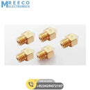 0.4mm 3D Printing Nozzle 3D Printer Accessories Mk8 Brass Nozzle - Back View