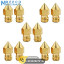 0.2mm 3D Printing Nozzle 3D Printer Accessories Mk8 Brass Nozzle In Pakistan - Front View