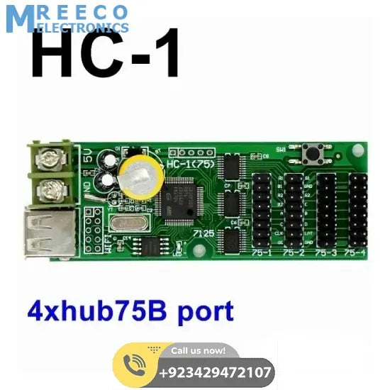 USB Full Color LED Display Controller HC-1 - Front View