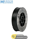 PLA Black Color 3D Printer Filament 1.75 mm 0.5KG Spool Filament - Front View