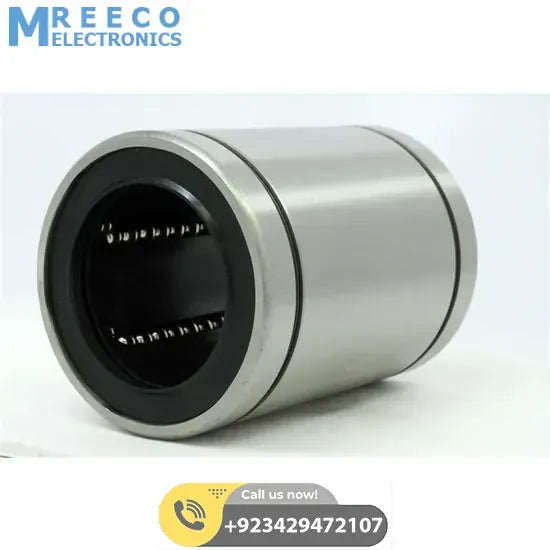 LM10UU 10mm 10x19x29mm Ball Bearing Bush Bushing for 3D printer parts In Pakistan - Front View