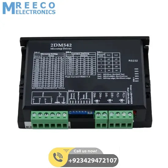 2DM542 Stepper Motor Driver In Pakistan - Front View