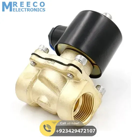 1/2 Inch 12VDC Electric Solenoid Valve Coil For Water Air Gas - Side View