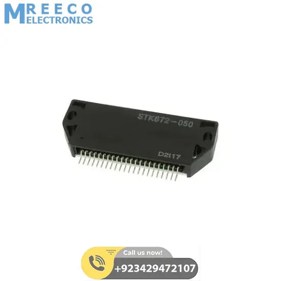 Stepper Motor Driver STK672-050 - Front View