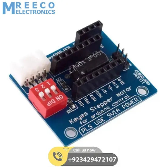 HW-434 A4988 DRV8825 Stepper Motor Driver Control Panel Board Expansion Shield Board Module for 3D Printer in Pakistan - Front View