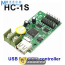 P10 RGB Controller HC-1S Full Color RGB LED Control card With 2*hub75b Port - Front View