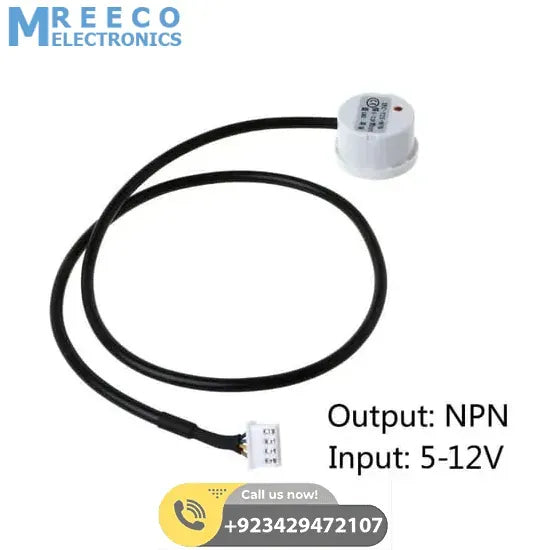 Non Contact Liquid Level Sensor Stick Type Water Detector Switch DC XKC-Y25-NPN - Side View