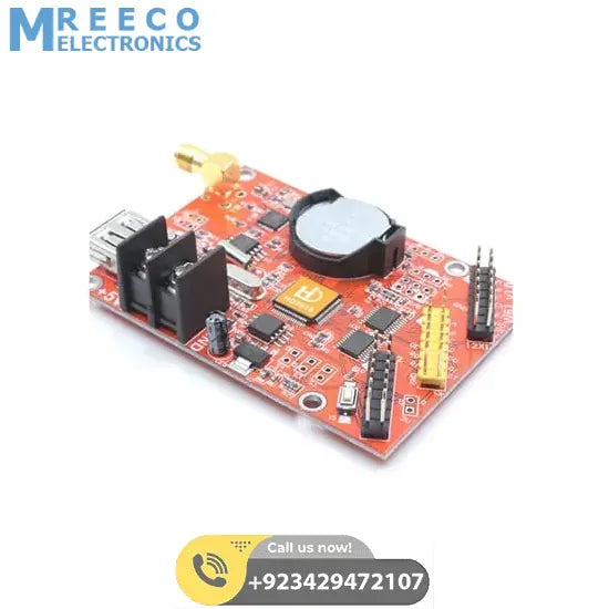 Huidu WIFI U Disk LED Display Controller Card Board Module HD-W61 - Front View