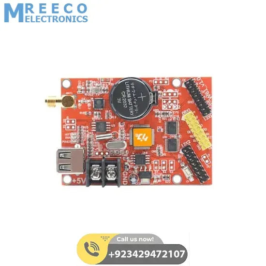 Huidu WIFI U Disk LED Display Controller Card Board Module HD-W61 - Side View
