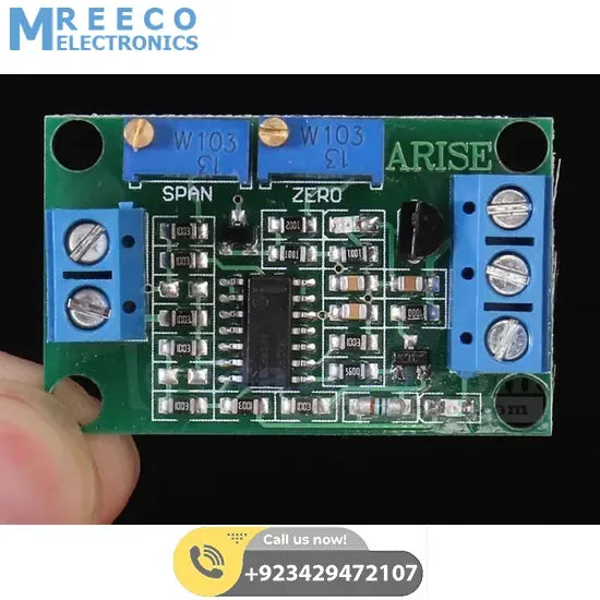 0-5V To 4-20mA Converter Module Voltage to Current Module - Side View