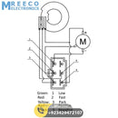 12V 50W Worm Gear Motor - Angle View