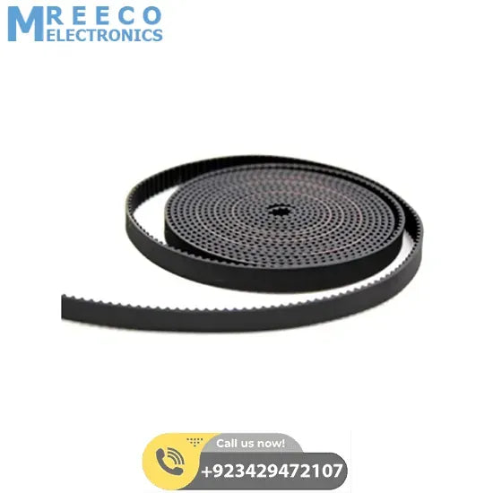 1Meter 7mm Width GT3 Open Timing Belt For CNC and 3D Printer - Front View