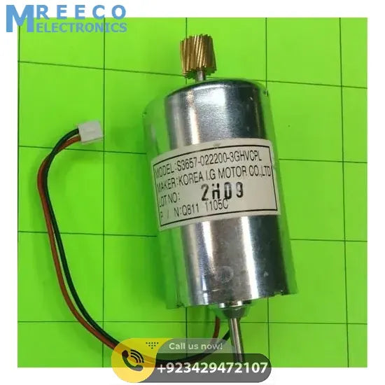5 to 26V DC Motor LOT - Front View