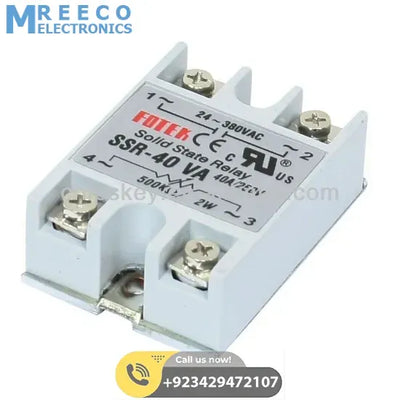 Solid State Relay 40VA Solid State AC Dimmer - Side View