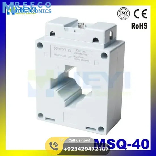 40A CT 40Amp Current Transformer - Front View