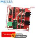 Dual DC Motor Drive Module 7A 160W Industrial Grade Positive And Negative PWM Speed Regulation L298 Logic - Front View