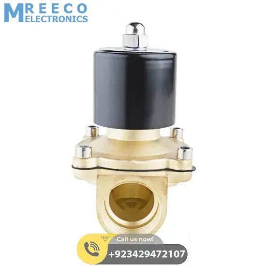 1 Inch 24V DC Electric Solenoid Valve Coil For Water Air Gas Fuels - Side View