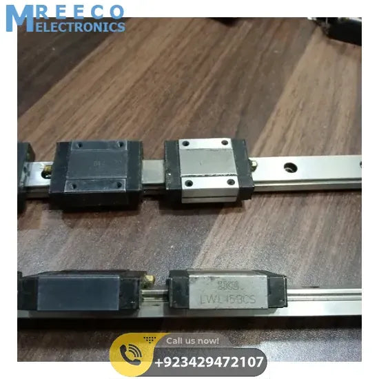 Linear Bearing Slide Rail CNC Router - Front View