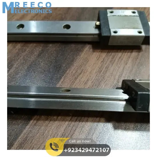 Linear Bearing Slide Rail CNC Router - Back View